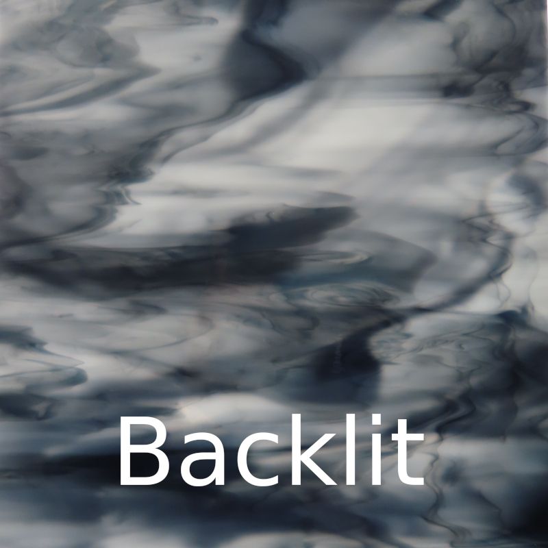 Glasplaat Zwarte Jaspis Werveling