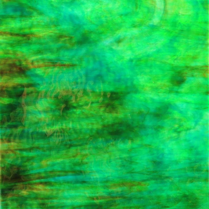 Glasplaat  Aquamarijn