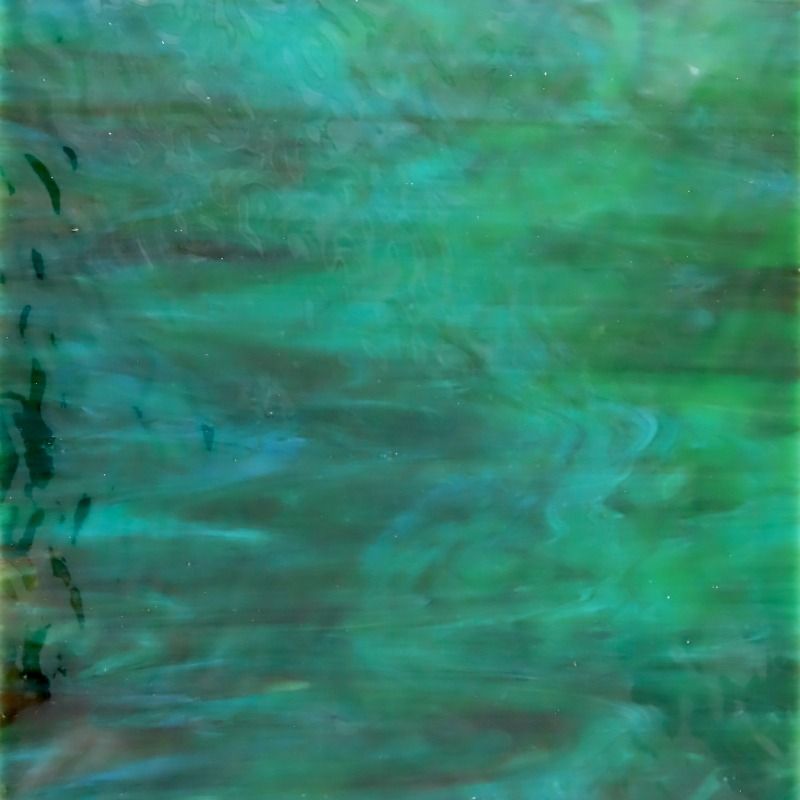 Glasplaat  Aquamarijn