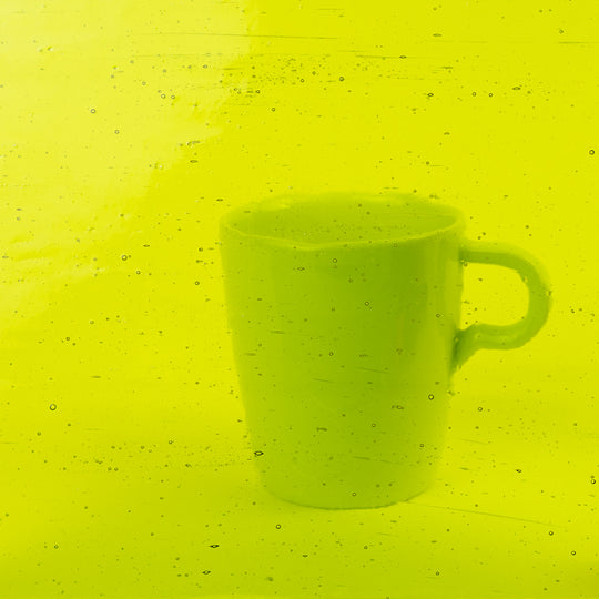 Glasplaat  Geel Groen