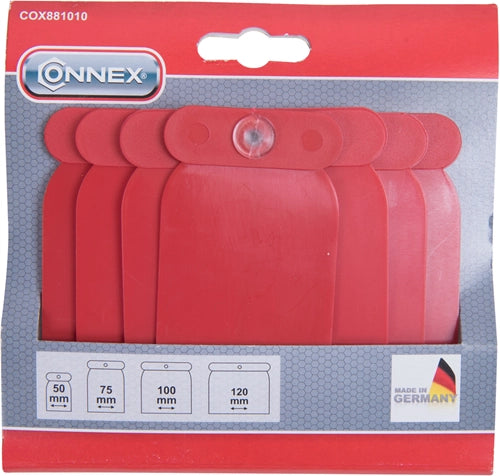 Verpackung: Connex – Kunststoffspachtel-Set – 4-teilig