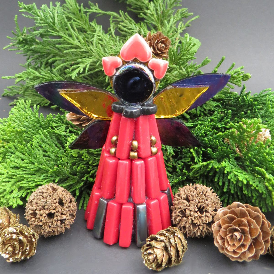 Christmas Angel Red (3 pieces)