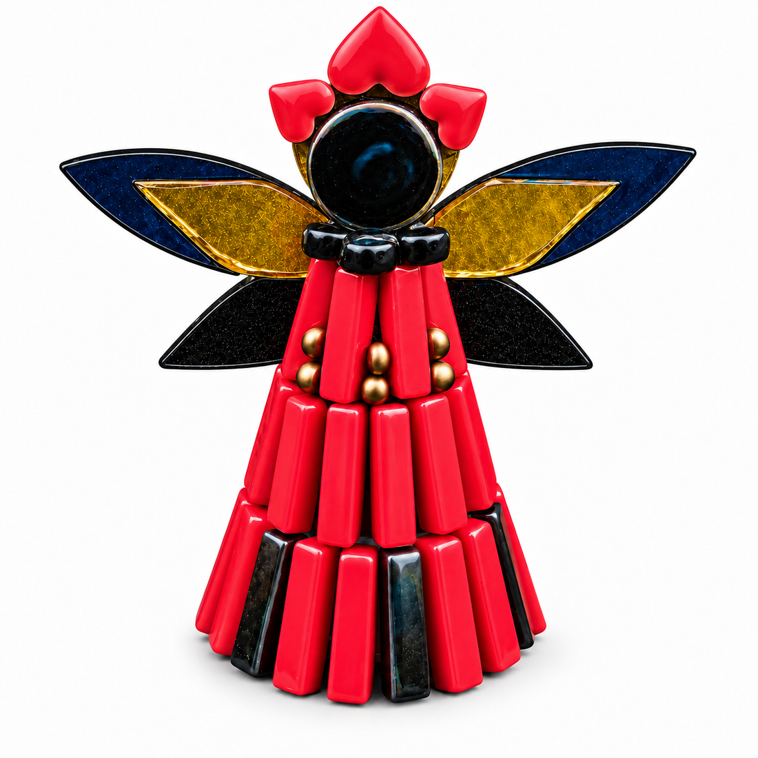 Christmas Angel Red (3 pieces)