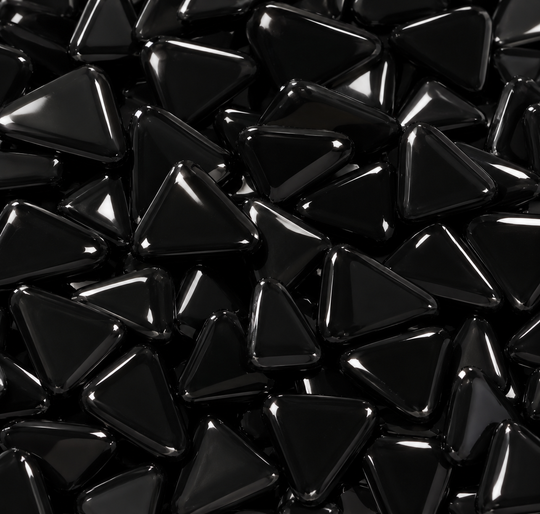 Glass Puzzles Black Dahlia