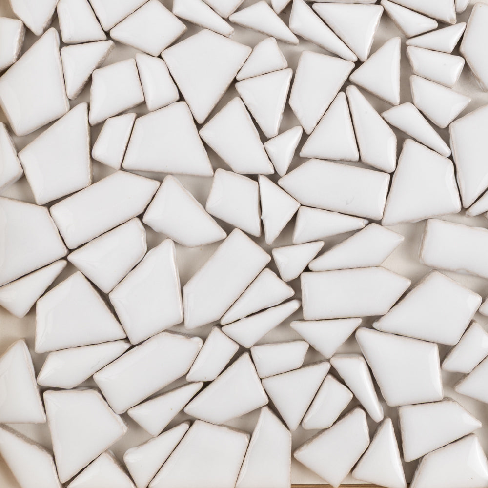 Mini Ceramic Puzzles White