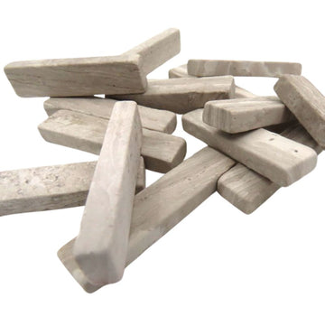 Marble Rods Woodgrain White