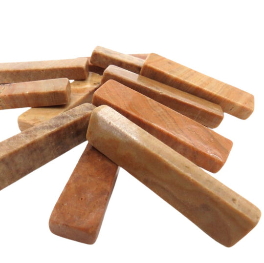 Marmeren Staven Gele Houtnerf