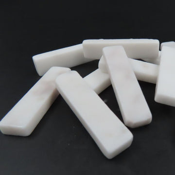 Marble Rods Jazz White