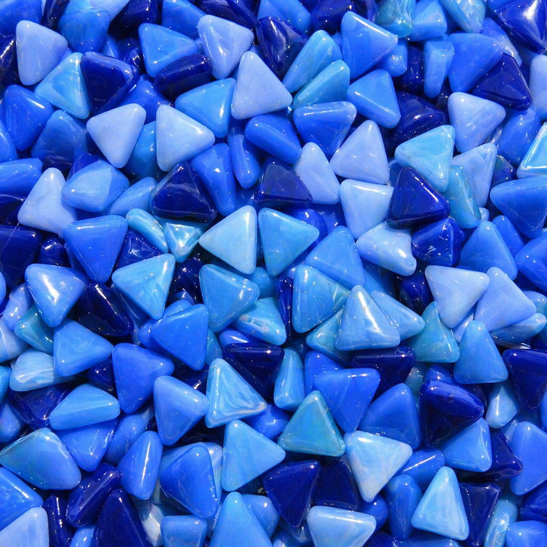 Mini Glass Mosaic Triangle Air Mix