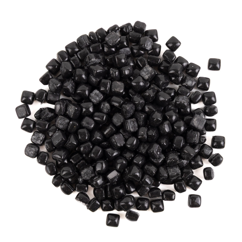 Micro Glass Cubes 4,8mm  Black