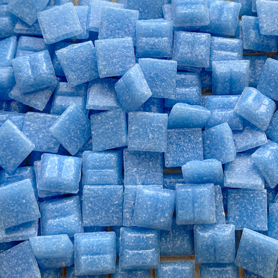 Glasmozaiek 10mm Blauwe Lucht (los)