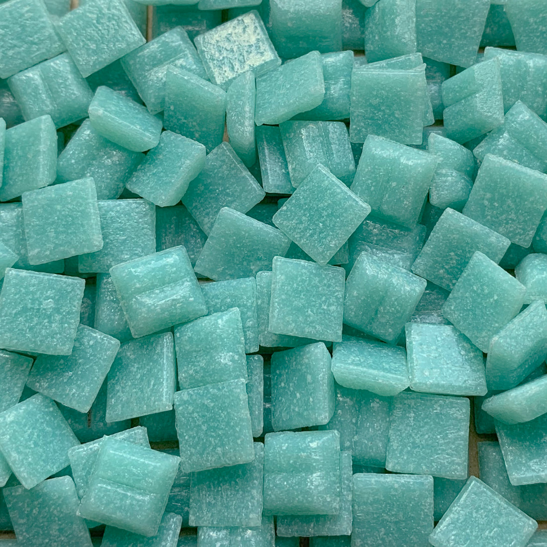 Glasmozaïek 10 mm Caraïbisch Blauw