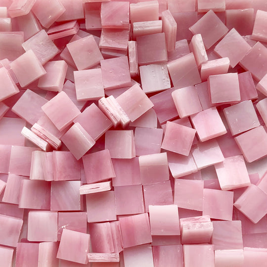 Glasmozaiek Tiffany Glacier 10mm Roze
