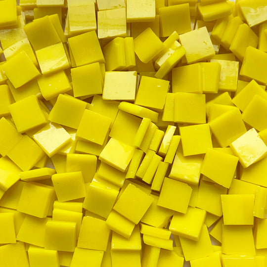 Glasmozaiek Tiffany Glacier 15mm Zonnegeel