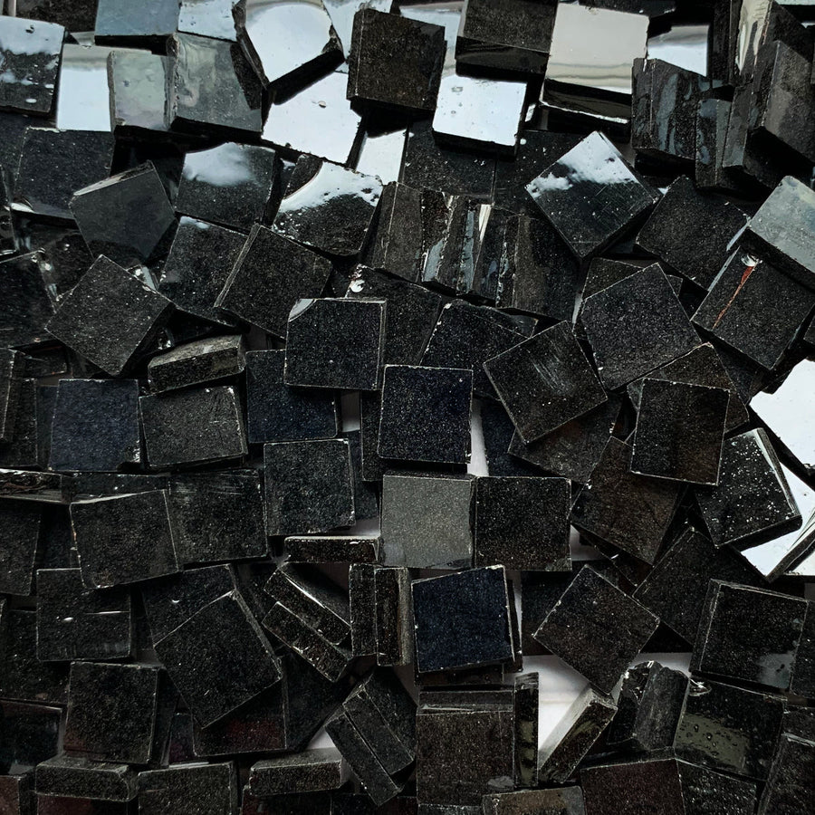 Mosaico de Vidrio Tiffany Glacier 15mm Pizarra