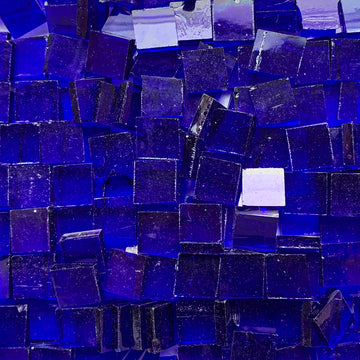Glasmozaiek Tiffany Glacier 10mm Kobalt