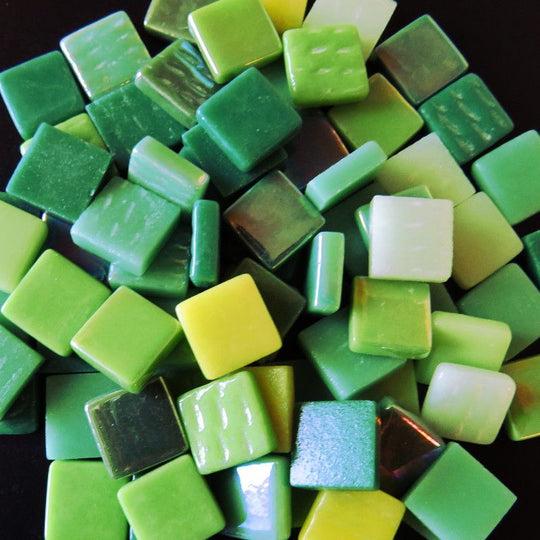 Ottoman 12mm Green Mix