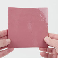 Video showing Morasutti Smalti mosaic tile – coral – 11.5 x 11.5 cm, rotated to show full tile