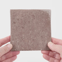 Video showing Morasutti Smalti mosaic tile – taupe – 11.5 x 11.5 cm, rotated to show full tile