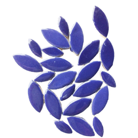 Ceramic Petals  Indigo