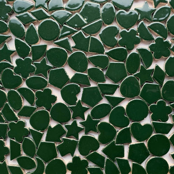 Verre Mosaique - glass mosaic -Glasmosaik-glasmozaïek-Charms Pesto - mosaicshop