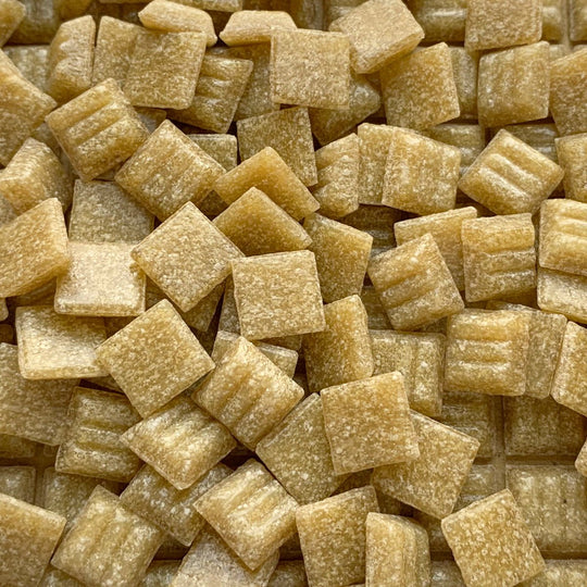 Glasmosaik 10mm  Karamell