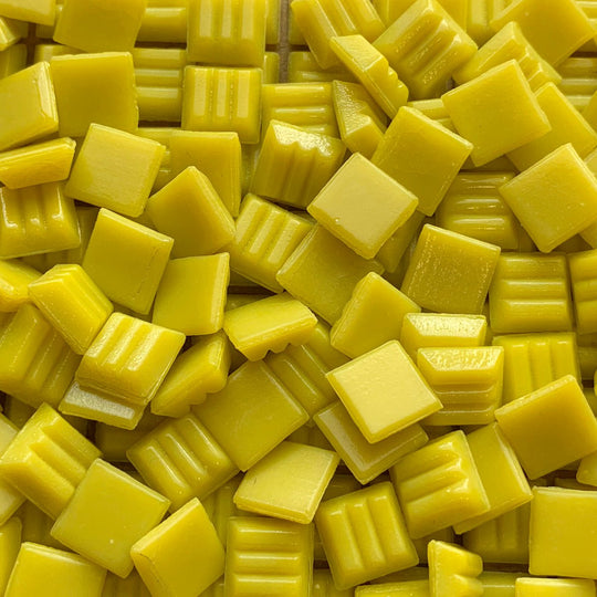 Glasmosaik 10mm  Zitrone