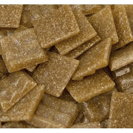 Glasmozaiek 20mm Hazelnoot