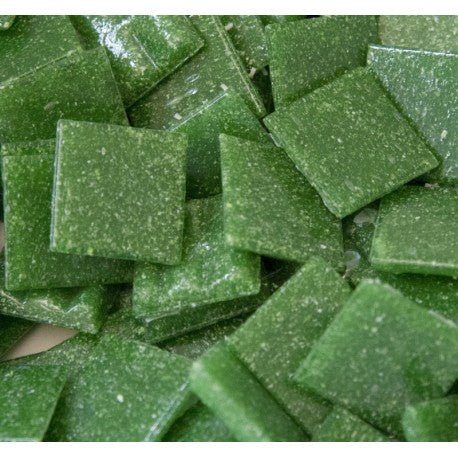 Glass Vitreous 20mm  Olive Green