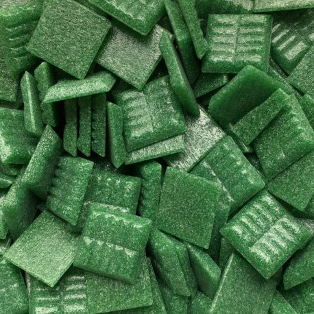 Glasmozaiek Murano 20mm Bladgroen