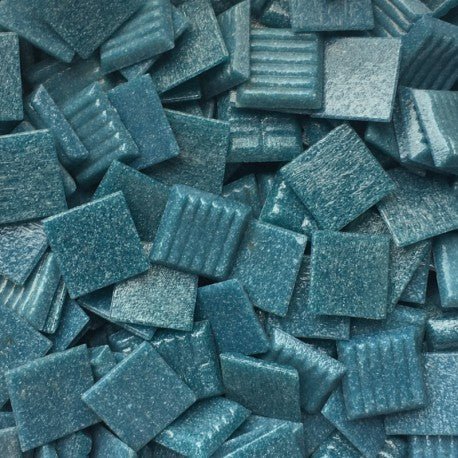 Glasmozaiek Murano 20mm Duifblauw