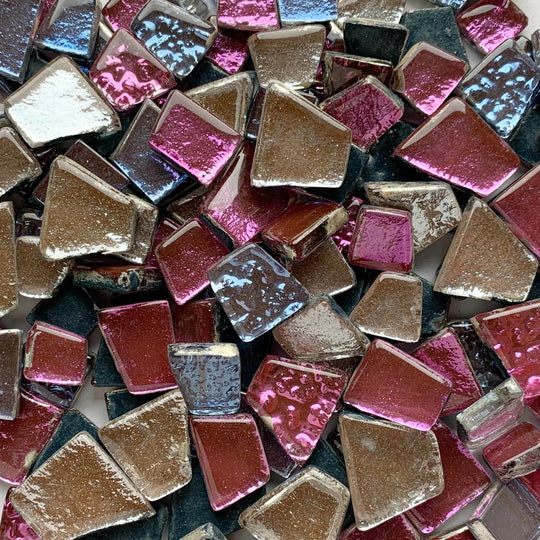 Moonshine Glass  Rose Mix