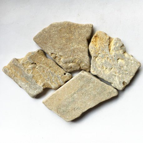 Marmer Polygoon Travertin Giallo