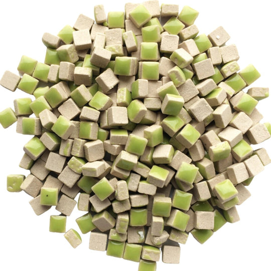 Micro Keramiksteine 5mm  Hellgrün