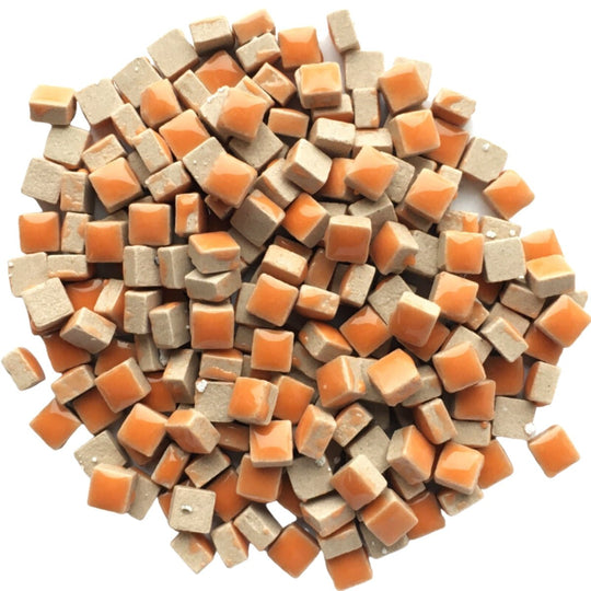 Micro Keramiksteine 5mm  Orange