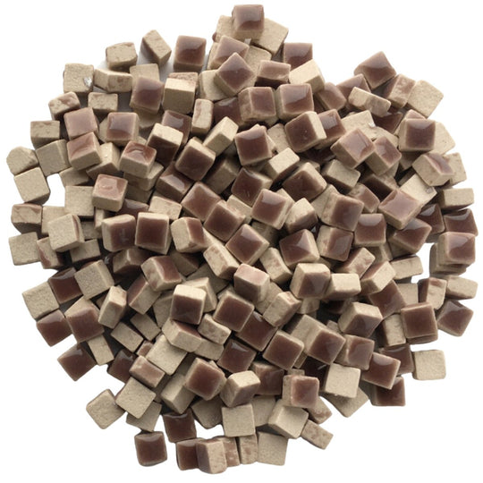 Micro Keramiksteine 5mm  Gebrannte Siena