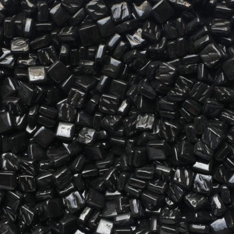 Ottoman 8mm Opal Schwarz