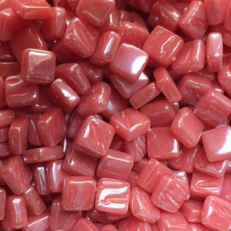 Ottoman Perle 8mm  Orange Rot 