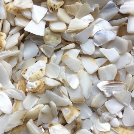 Perlmutt Natur Polygonal