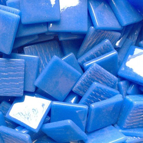 Pâte de Verre 25mm Blauw