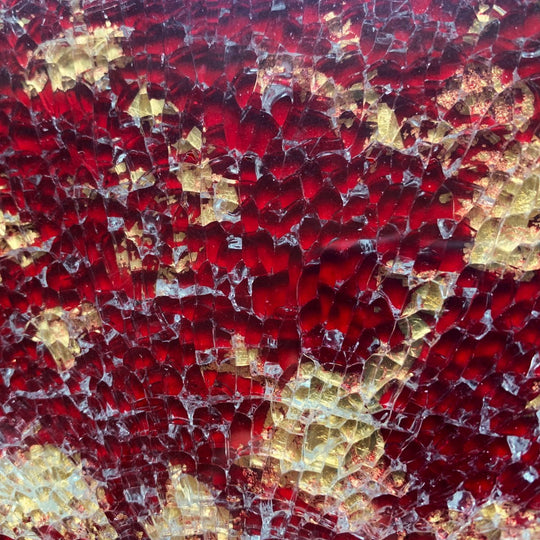 Safety Glas  Rot-Gold