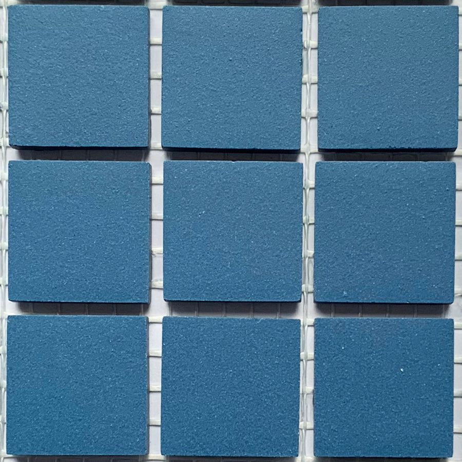 Winckelmans Bleu Nuit – matte mozaïektegels van 20x20 mm op gaas